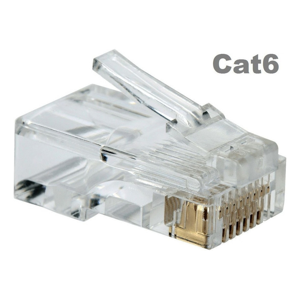 Lote Conector Rj45 Cat6 (10.000 Unidades) Revenda