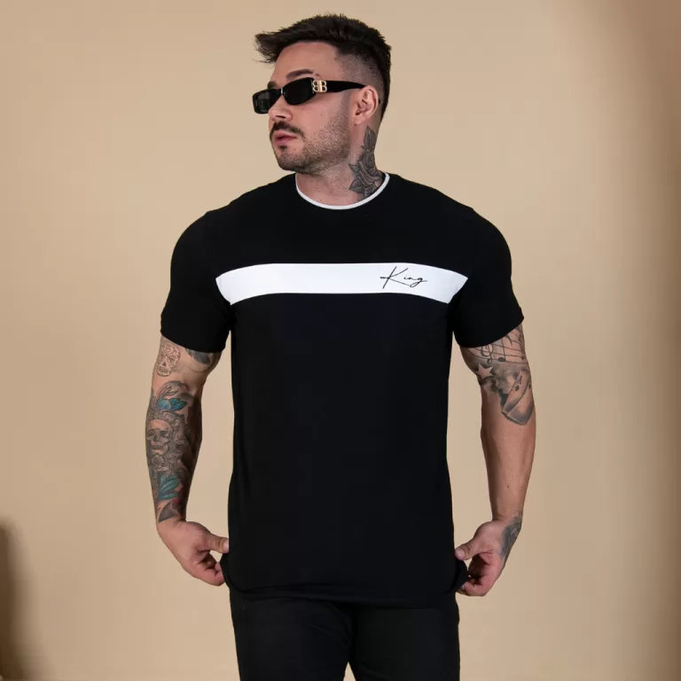 Camisa Polo Masculina Premium Manga Curta Algodão
