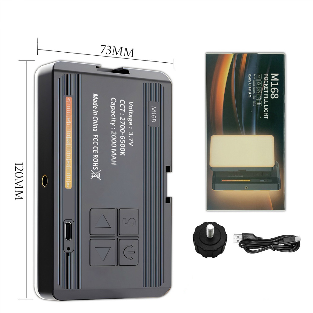Luz de preenchimento e luz quente para fotografia LED RGB 2700k-6500k Luz fotográfica profissional p
