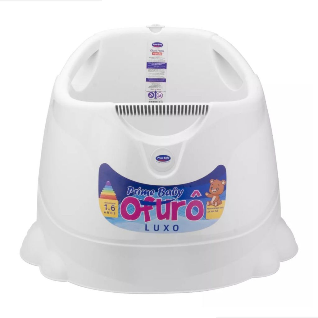 Banheira Ofurô Grande 30L Bebês e Crianças de 1-6 Anos Confortável Segura Anti-Cólica Ergonômica