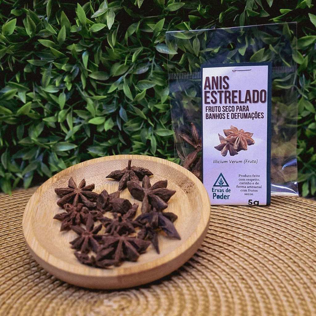 Anis Estrelado para Banhos e Defumação