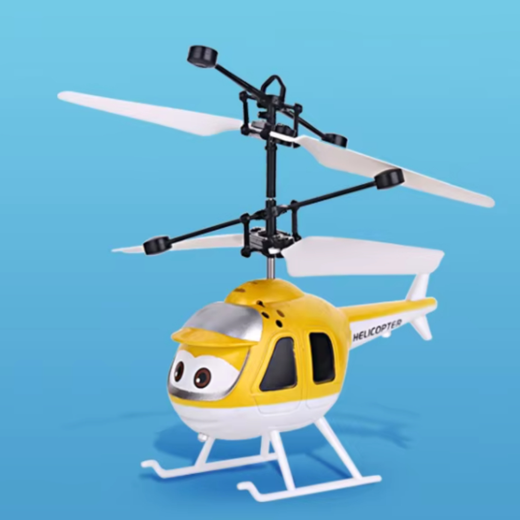 Brinquedos Mini Helicóptero Infantil Voa Mão Sensor