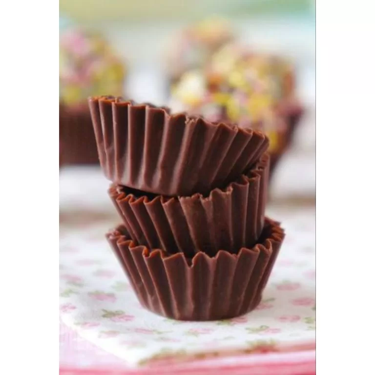 copinho forminha de brigadeiro de chocolate para f