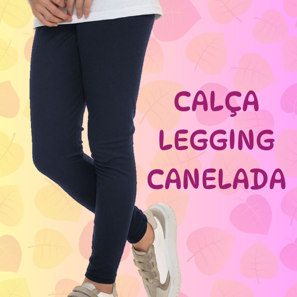 Leggin Infantil Confort Canelada Ribana 3110-C1
