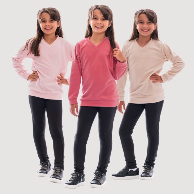 Blusa Suéter Alongado Microsoft Infantil/Juvenil 