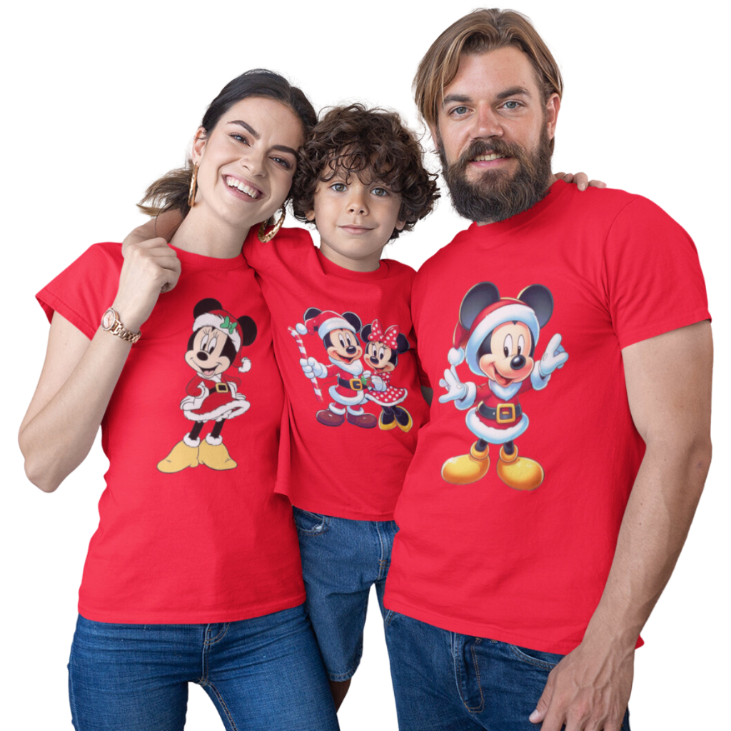 Camisetas de Natal Camisas para Natal Monte seu Kit Familia-Valor de 1 peça- C121 lançamento