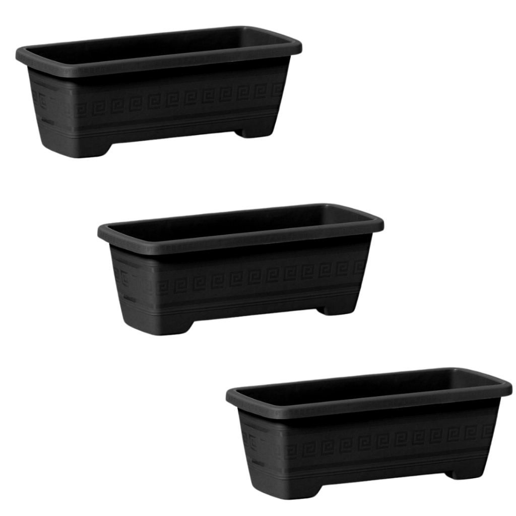Trio Mini Floreira Para Flores Plantas Pequenas Suculentas Jardim