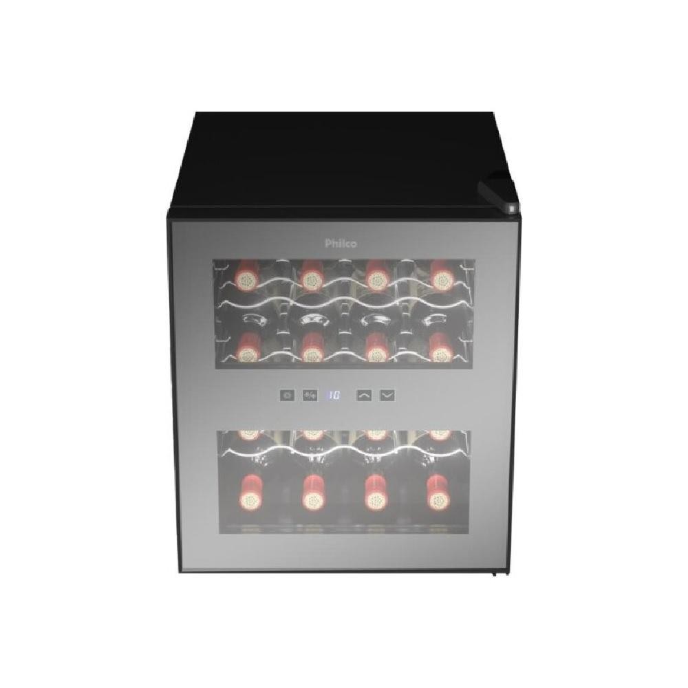 Adega Philco 16 Garrafas Display Digital Preto PAD16E – Bivolt