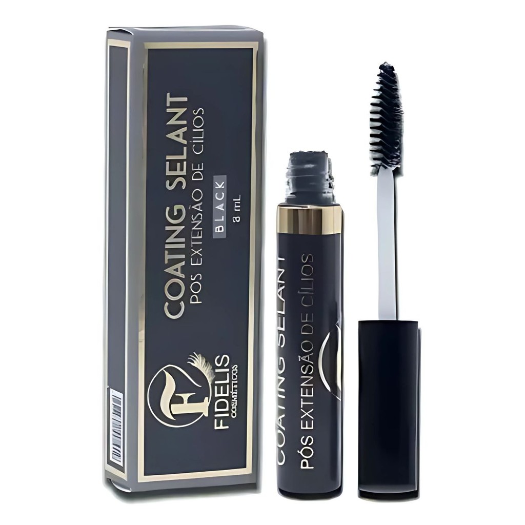 Selante Pós Extensão De Cílios Finalizador Lash Cor Preto