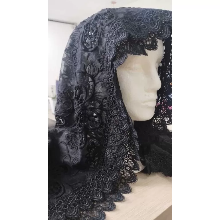 Conjunto Pano da costa + Pano da cabeça preto ren