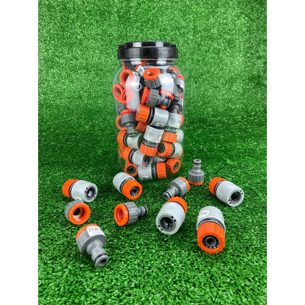 Kit 28 Engate Rápido 1/2 + 28 Adapatdor Bico de Torneira 3/4