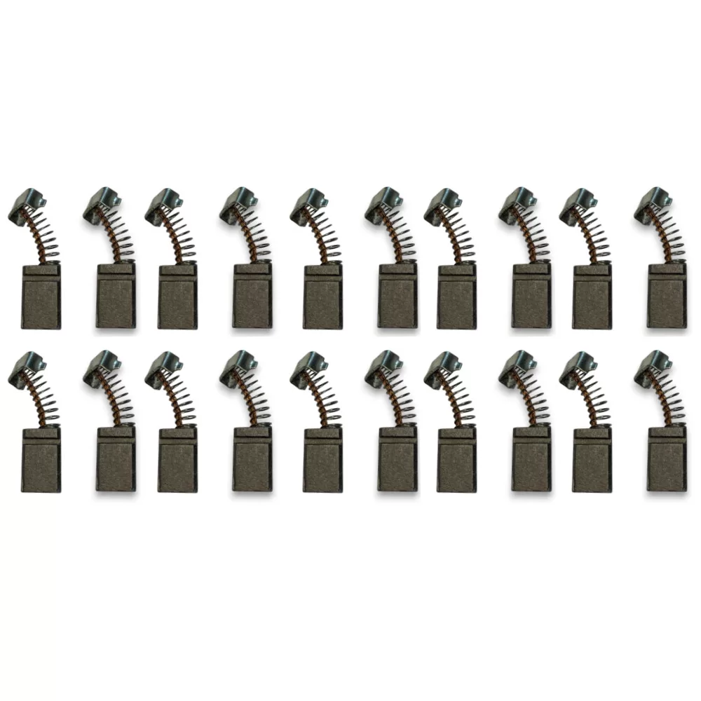 Escovas De Carvao P/ Esmerilhadeira Hammer Em-710 – 10 pares