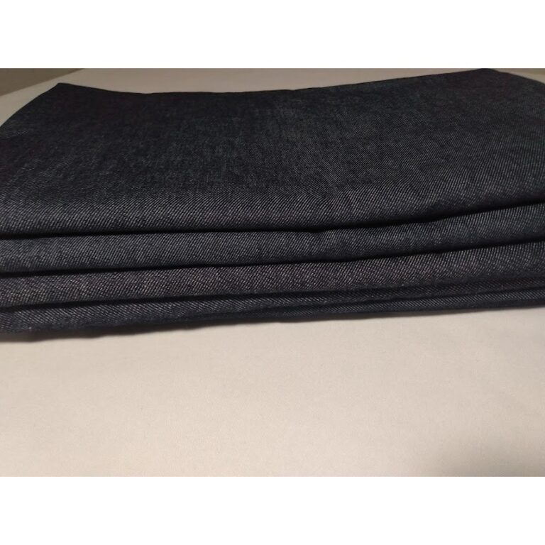 1 kg de retalhos de jeans azul escuro sem elastano