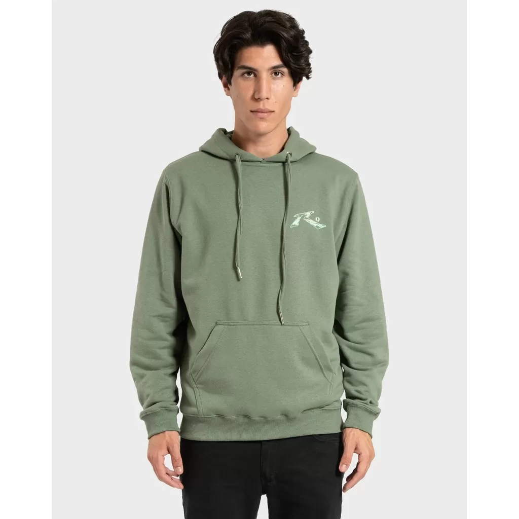 Moletom Canguru Rusty Shared Verde Tam. M