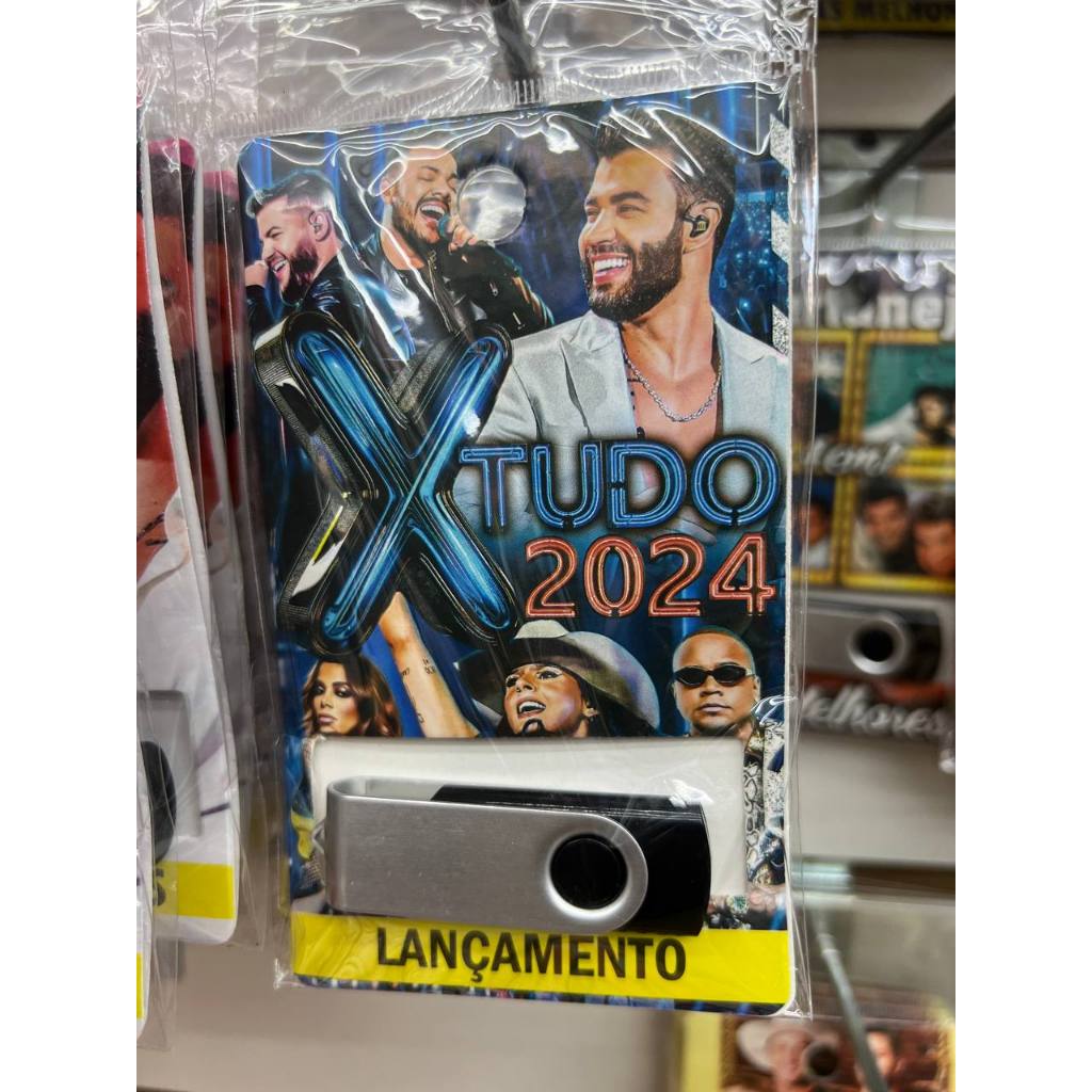 Pendrive Forró Eletrônico e Pisadinha Estilo Atual Pen Drive USB 2.0 Metálico com Chaveiro Resistent