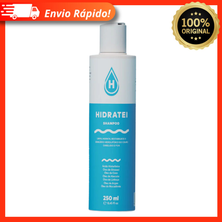 Shampoo Hidratei 250ml – Hidrata e Limpa 