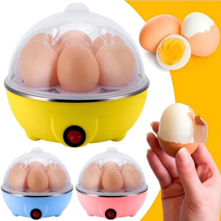 Cozedor De Ovos Portátil Elétrico Cozinha A Vapo
