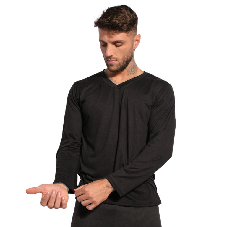 Pijama de Inverno Masculino Manga Longa Suede Linh
