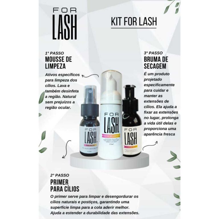 Kit  Preparador para Extensionistas de Cílios 