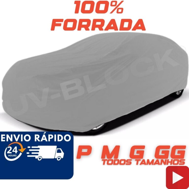Capa Cobrir Carro Couro Forro Total 100% Impermeá