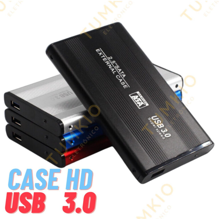 Case Para Hd Externo Sata Notebook Usb 3.0 SSD + C