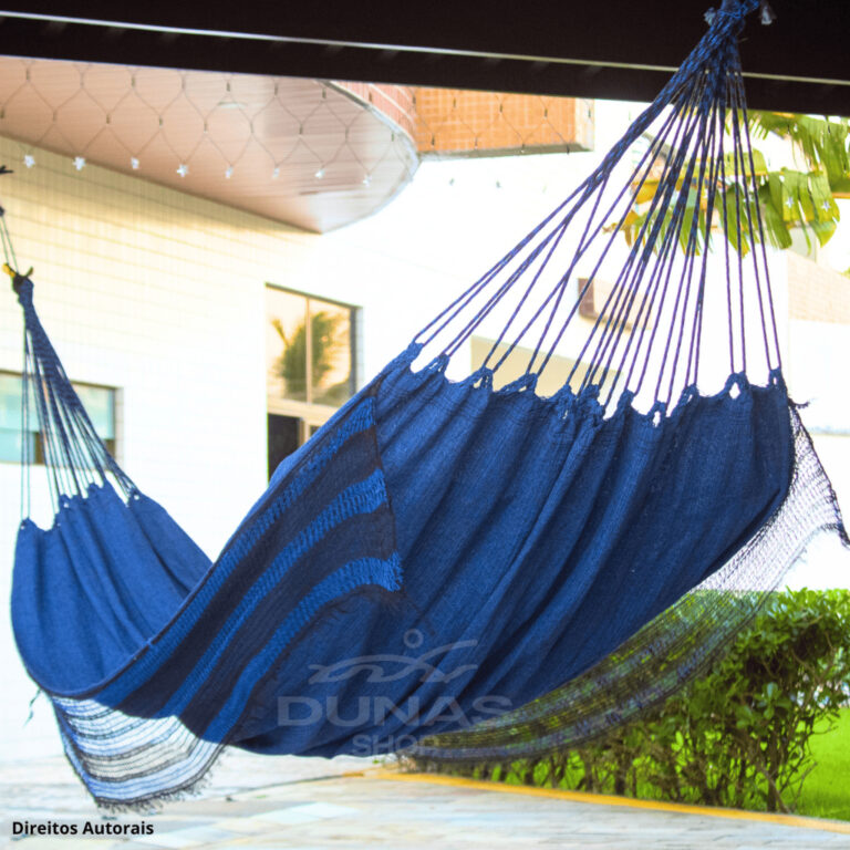Rede De Dormir Descanso Casal Jeans Life Varias Co