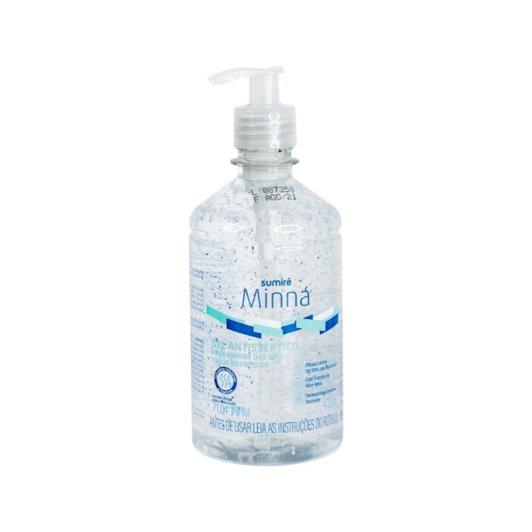 Gel Antisséptico Minná Mãos Toque De Frescor 42