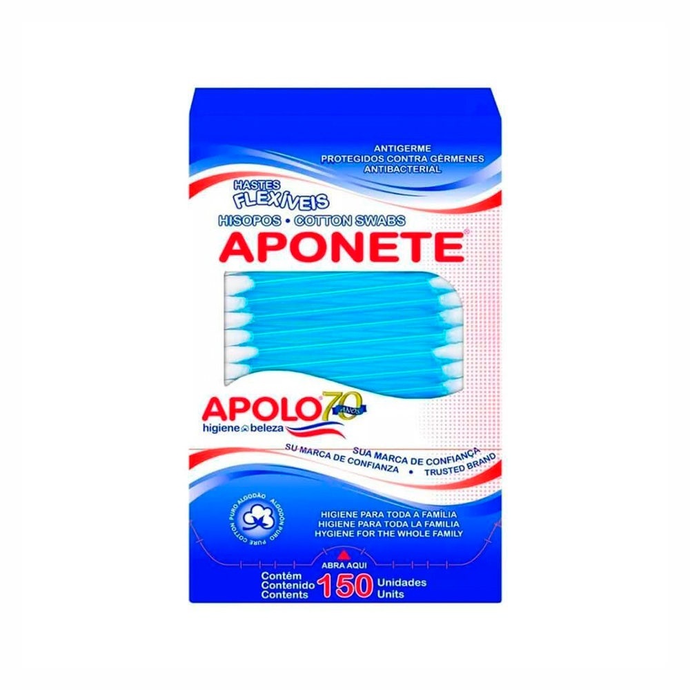 Hastes Flexíveis Apolo c/150un