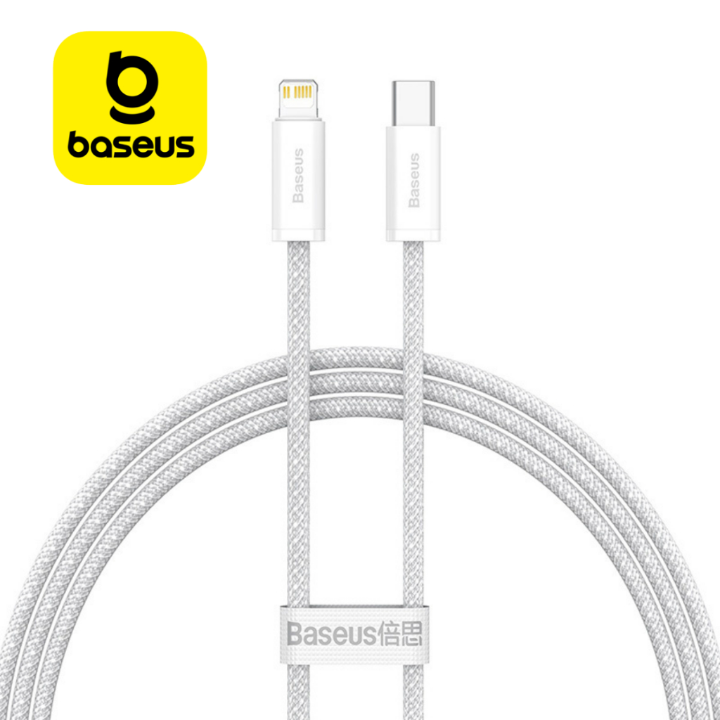 Cabo Iphone Baseus Turbo 20W Tipo C Lightning PD Carrgamento Rápido 1 Metro