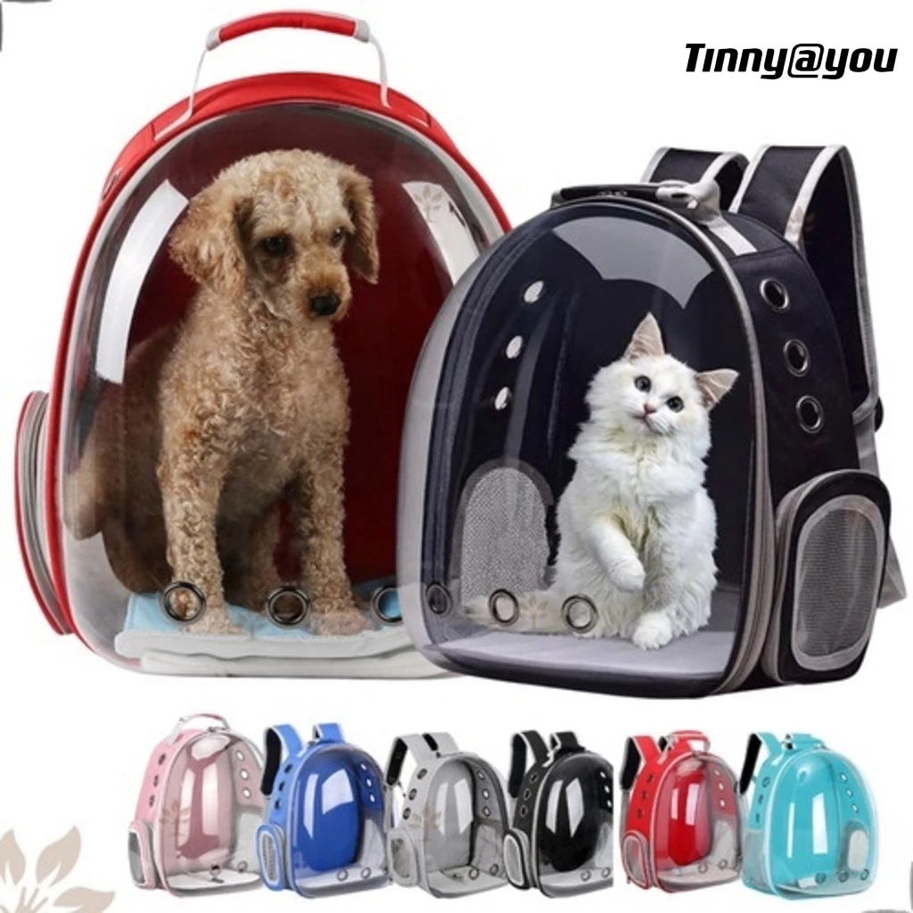 Mochila Bolsa Pet Visão Panorâmica Astronauta Color Gato Ou Cachorro TINNY YOU