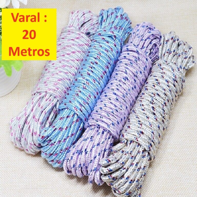 Corda Super Resistente 20 Ou 10 Metros Multicolori