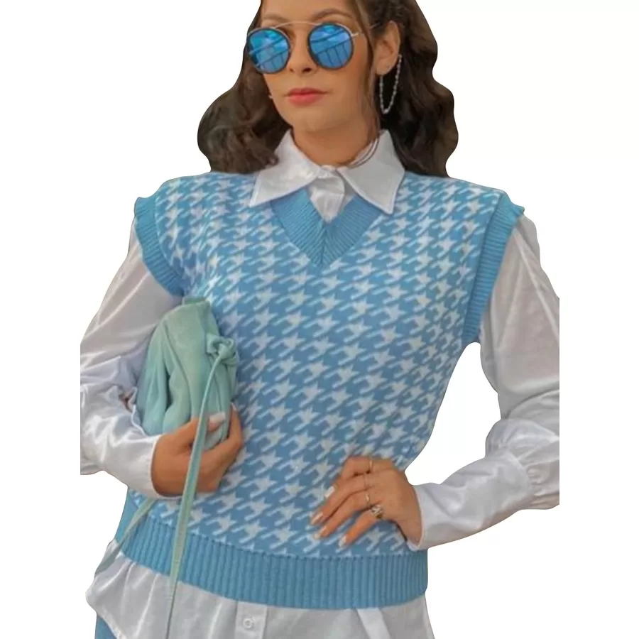 Trico Colete Lã Moda Blogueira Regata Lançamento Feminino