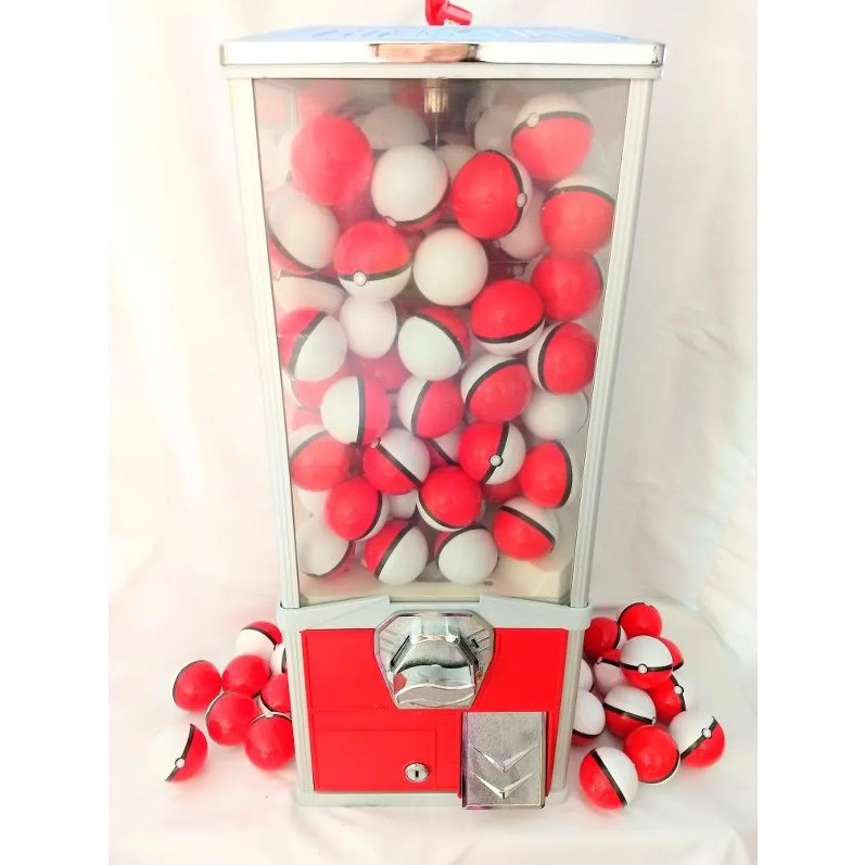 Máquina De Bolinha Pula Pula Grande de 2 Polegadas Semi Nova Vending Machine