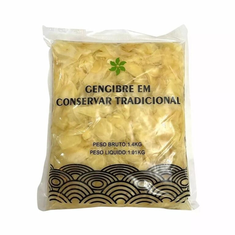 Conserva De Gengibre Fatiado Tradicional 1Kg
