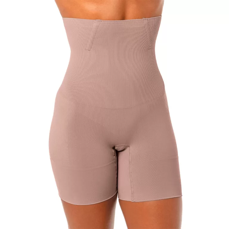 Bermuda Alta Modeladora S/Costura Adulto Microfibr