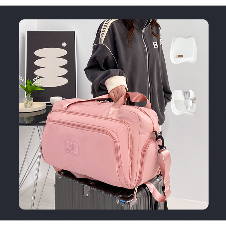 Bolsa Mochila Mala Maternidade Grande Capacidade À Prova D Água Academia Viagem Fitness Esportiva al