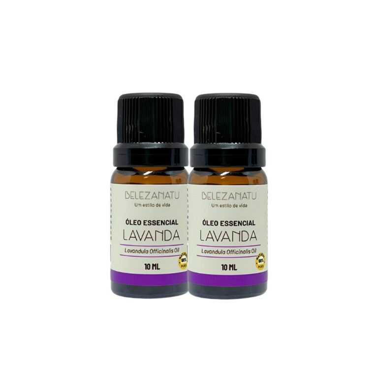 KIT 02 ÓLEOS ESSENCIAIS BELEZANATU LAVANDA 10ML