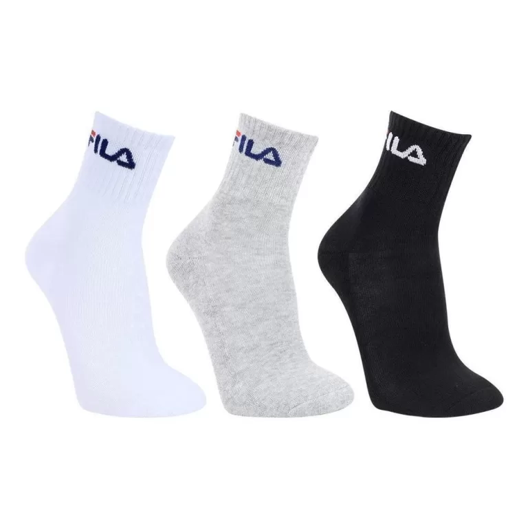 Kit Meia Fila Cano Médio Logo c/ 3 pares – 