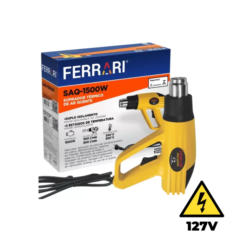 Soprador Térmico Ar Quente 1500w Saq Ferrari