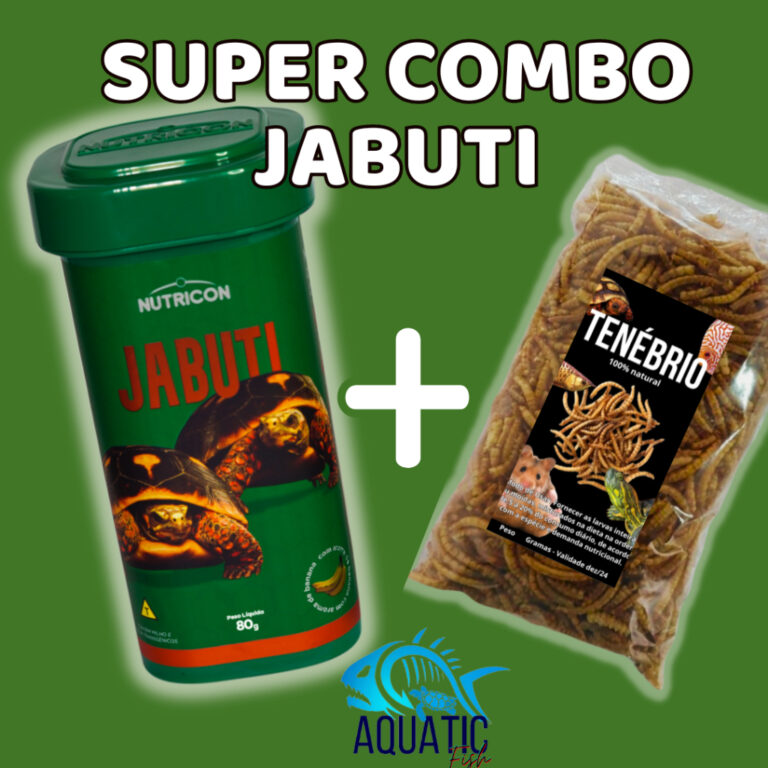 Mix Ração para Jabuti Nutricon e Proteína Natur