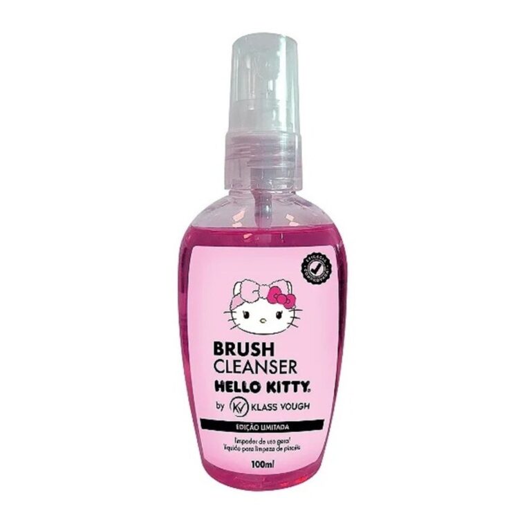 Limpador de Pincéis Brush Cleanser Hello Kitty &#