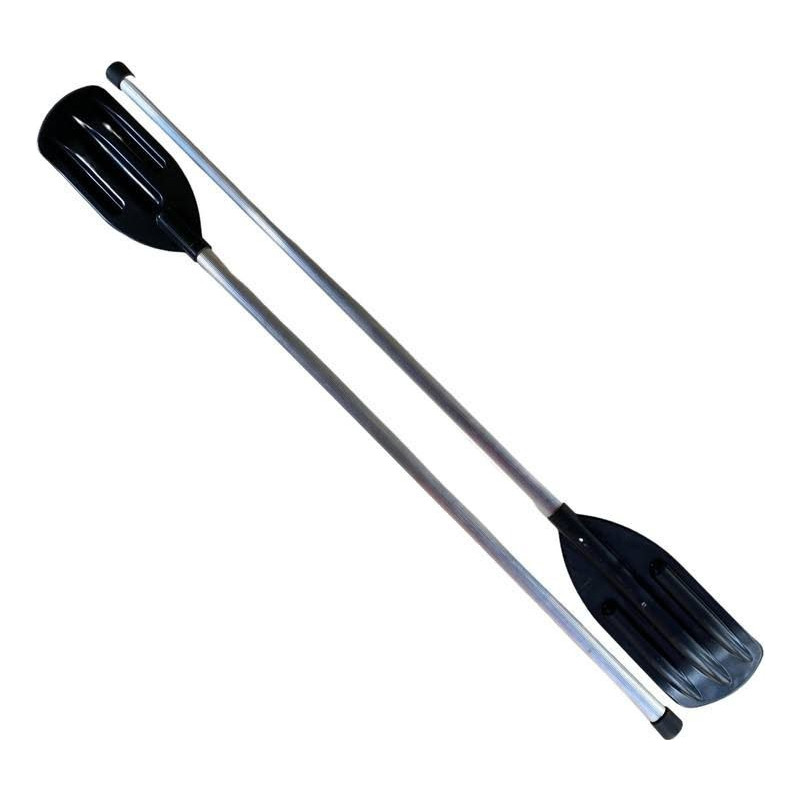 Kit 2 Remos C/ Cabo Alumínio P/ Bote Barco Pesca Canoa 1,5 M