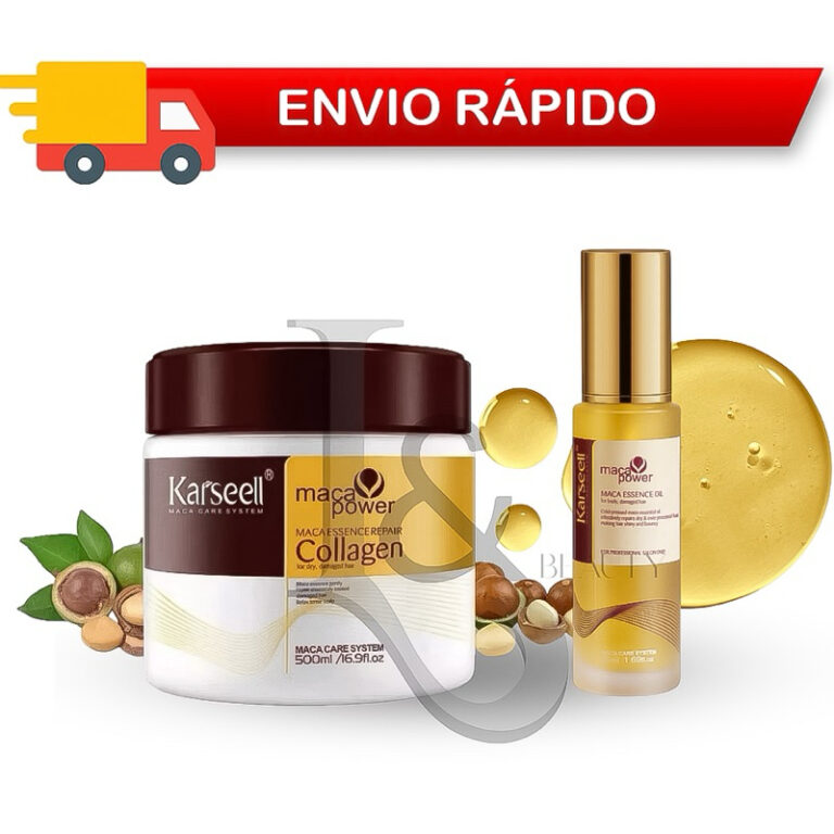 Kit 1 Máscara De Colágeno Brilho Espelhado + 1 