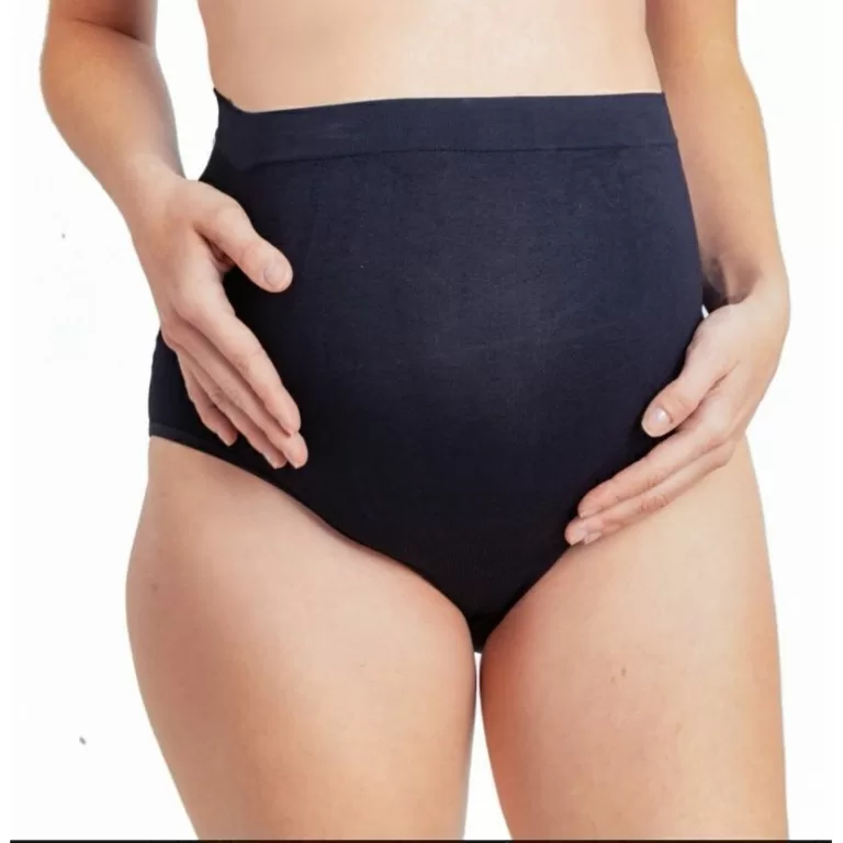 Kit Calcinha Gestante Sem Costura Cintura Alta Lup