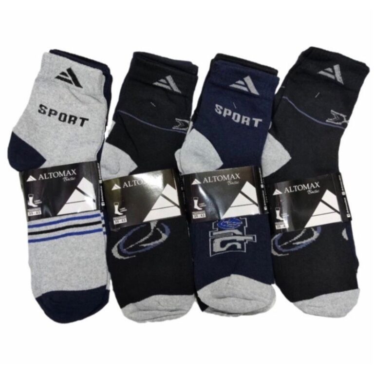 12 Pares de Meias Masculina Cano Alto Algodão Gro