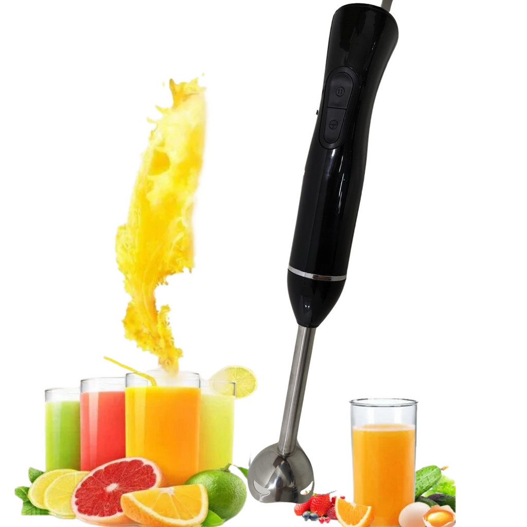 Mixer De Mão Misturador Processador De Alimentos Portatil Batedor Prático Compacto