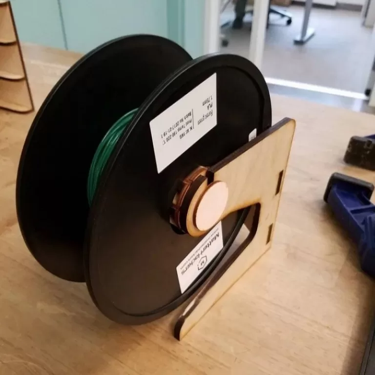 suporte para carretel de filamento impressora 3d