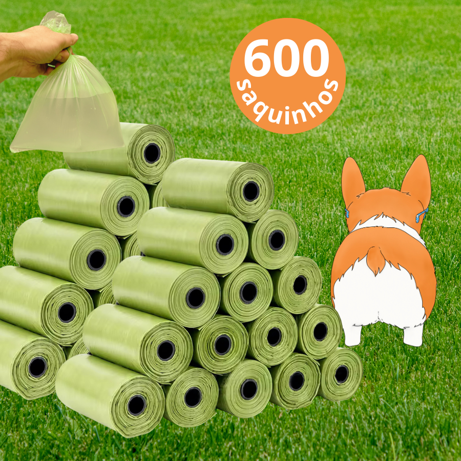 Kit Saquinhos Higiênicos Refil Cata Caca – Escolha seu kit