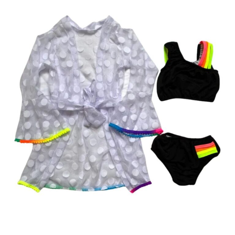 Conjunto Infantil Saída de Praia + Biquíni Listr