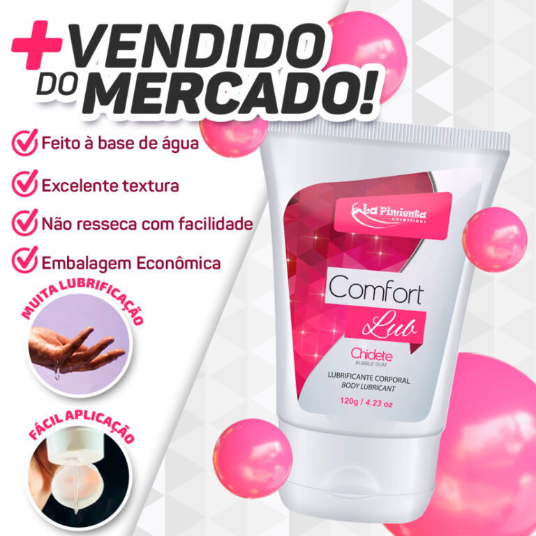 LUBRIFICANTE ÍNTIMO COMFORT LUB 120 TOQUE AGRADÁ